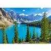 Image de Puzzle de 500 pièces : Printemps au lac Moraine, Canada Castorland-B-53810