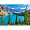 Image de Puzzle de 500 piÃ¨ces : Printemps au lac Moraine, Canada