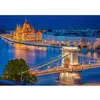 Image de Puzzle 500 pièces : Budapest la nuit Castorland-B-53940