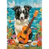 Image de Puzzle 500 piÃ¨ces : Colley, Guitare et la Mer