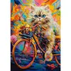 Image de Puzzle 500 piÃ¨ces : La balade florale du chaton