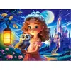 Image de Puzzle 70 piÃ¨ces : Princesse avec hibou