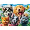 Image de Puzzle 70 pièces : Selfie d'animaux de compagnie B-070220