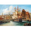 Image de Puzzle 1000 pièces : Le port de Gdansk, Pologne Castorland-102914