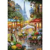Image de Puzzle 1000 pièces : Marché aux fleurs à Paris Castorland-103669-2