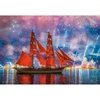 Image de Puzzle 1000 piÃ¨ces : FrÃ©gate Rouge