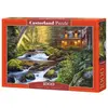Image de Puzzle 1000 piÃ¨ces : Chalet confortable au bord du ruisseau