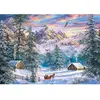 Image de Puzzle 1000 pièces : Montagnes de Noël Castorland-C-104680-2