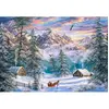 Image de Puzzle 1000 piÃ¨ces : Montagnes de NoÃ«l