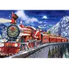 Image de Puzzle 1000 pièces : Le Père Noël arrive en ville Castorland-C-104833-2