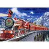 Image de Puzzle 1000 piÃ¨ces : Le PÃ¨re NoÃ«l arrive en ville