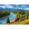 Image de Puzzle 1000 pièces : Chemin de fer Canadien Pacifique dans le parc national de Banff C-105564-2