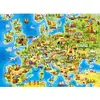 Image de Puzzle 100 pièces : Carte de l'Europe Castorland-B-111060