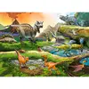 Image de Puzzle 100 pièces : Le monde des dinosaures Castorland-B-111084