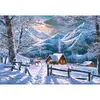 Image de Puzzle 1500 pièces : Matin enneigé