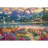 Image de Puzzle 1500 piÃ¨ces : MajestÃ© de la montagne printaniÃ¨re