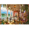 Image de Puzzle 1500 pièces : Terrasse au bord du lac Castorland-C-152186-2