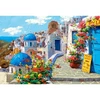 Image de Puzzle 2000 piÃ¨ces : Santorin au printemps