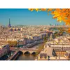 Image de Puzzle 2000 pièces : Paris vu du ciel Castorland-C-200917-2