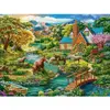 Image de Puzzle 2000 pièces : Maison Idyllique avec des Chevaux C-200931-2