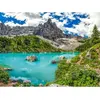 Image de Puzzle 2000 piÃ¨ces : Lac Sorapis, Alpes, Italie