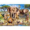 Image de Puzzle 200 pièces : Animaux de la Savane Castorland-B-222155