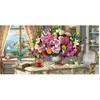 Image de Puzzle 4000 pièces : Fleurs d'été et tasse de thé Castorland-400263-2