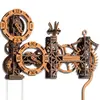 Image de Horloge 3D en Bois Murale : Steampunk Gearworks WR363
