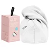 Image de Turban ultra-absorbant pour cheveux ivoire Glov