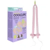 Image de Bigoudis sans chaleur microfibre rose CoolCurl Glov
