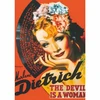 Image de Puzzle 1000 piÃ¨ces - Vintage Posters : Marlene Dietrich Le diable est une femme
