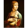 Image de Puzzle 1000 pièces : Léonard de Vinci : La Dame à l'Hermine Dtoys-72689DA02