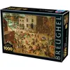Image de Puzzle 1000 pièces : Jeux d'enfants, Pieter Brueghel Dtoys-73778BR06