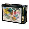 Image de Puzzle 1000 pièces : Courbe Dominante, Wassily Kandinsky