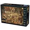Image de Puzzle 1000 piÃ¨ces :  Carnaval, Pieter Brueghel