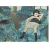 Image de Puzzle 1000 pièces : Mary Cassatt - Fille Dans Canapé bleu Dtoys-47303