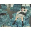Image de Puzzle 1000 piÃ¨ces : Mary Cassatt - Fille Dans CanapÃ© bleu