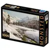 Image de Puzzle 1000 piÃ¨ces : Peder Mork Monsted - Hiver