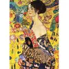 Image de Puzzle 1000 piÃ¨ces : Gustav Klimt : La Dame Ã  l'Ã©ventail