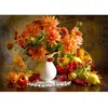 Image de Puzzle 1000 Pièces : Nature morte aux dahlias oranges Enjoy-1233