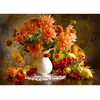 Image de Puzzle 1000 Pièces : Nature morte aux dahlias oranges