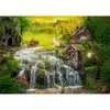 Image de Puzzle 1000 PiÃ¨ces : Une cabane en rondins au bord du ruisseau magique