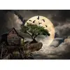 Image de Puzzle 1000 piÃ¨ces : Une cabane en rondins sur une falaise