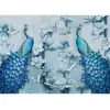 Image de Puzzle 1000 piÃ¨ces : Paons Bleus