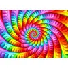 Image de Puzzle 1000 PiÃ¨ces : Spirale Arc-en-Ciel PsychÃ©dÃ©lique