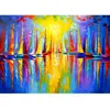 Image de Puzzle 1000 Pièces : Voiliers arc-en-ciel Enjoy-1732