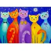 Image de Puzzle 1000 Pièces : Chats souriants Enjoy-1738