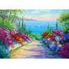 Image de Puzzle 1000 Pièces : Route ensoleillée vers la mer Enjoy-1747