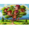 Image de Puzzle 1000 Pièces : Cabanes dans les arbres Enjoy-2053