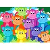 Image de Puzzle 1000 PiÃ¨ces : Singes arc-en-ciel